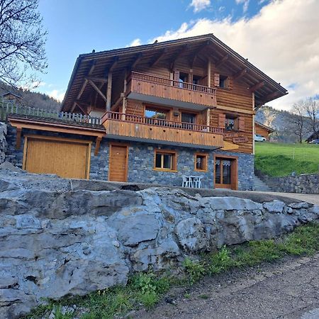 Appartement Cosy Face Aux Aravis เลอกรองด์บอร์นอง ภายนอก รูปภาพ