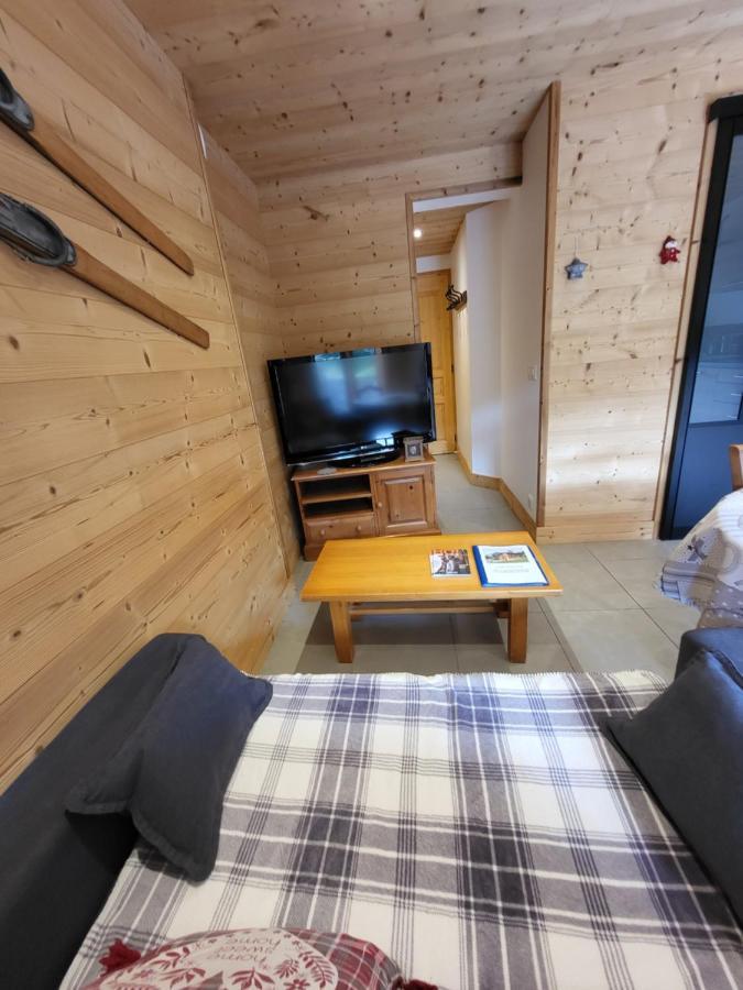 Appartement Cosy Face Aux Aravis เลอกรองด์บอร์นอง ภายนอก รูปภาพ