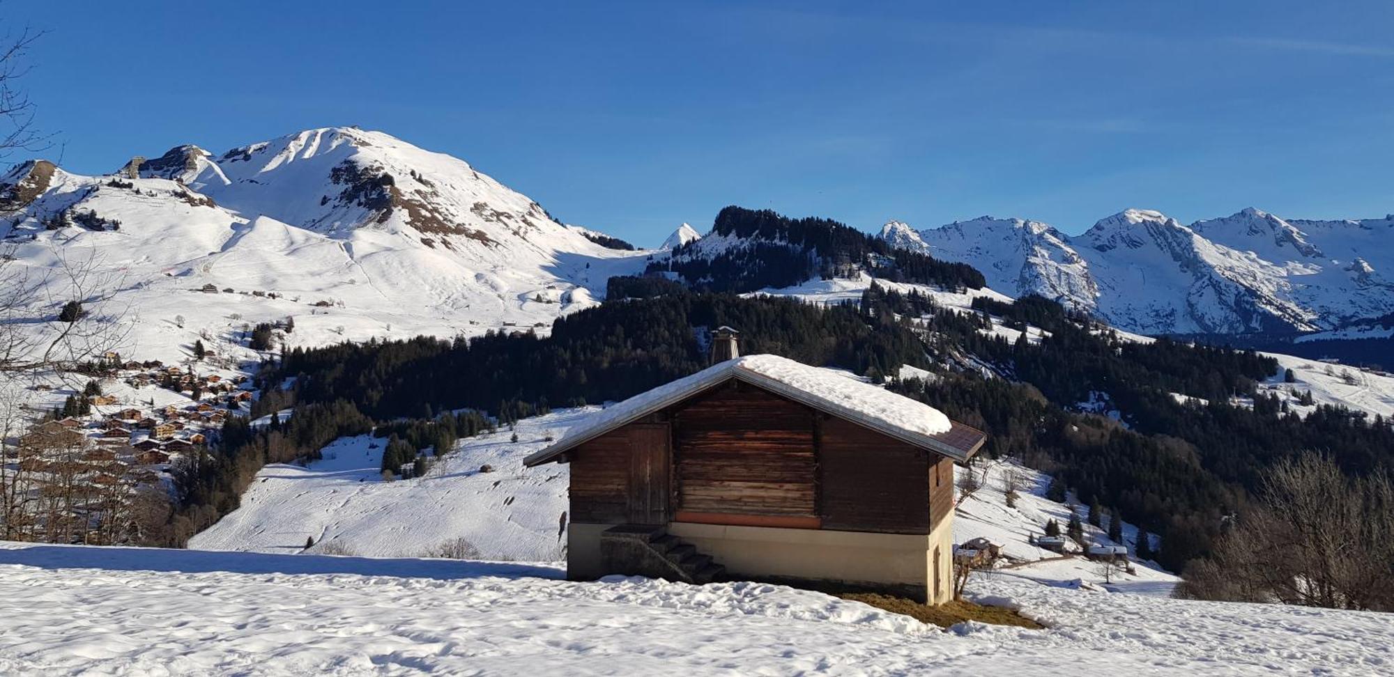 Appartement Cosy Face Aux Aravis เลอกรองด์บอร์นอง ภายนอก รูปภาพ