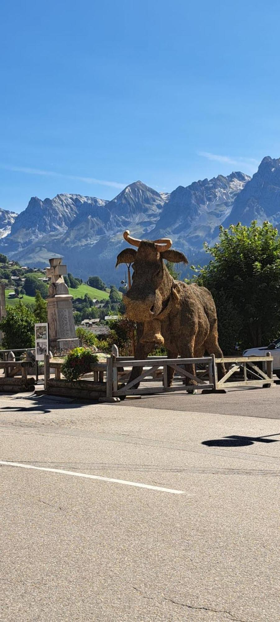 Appartement Cosy Face Aux Aravis เลอกรองด์บอร์นอง ภายนอก รูปภาพ