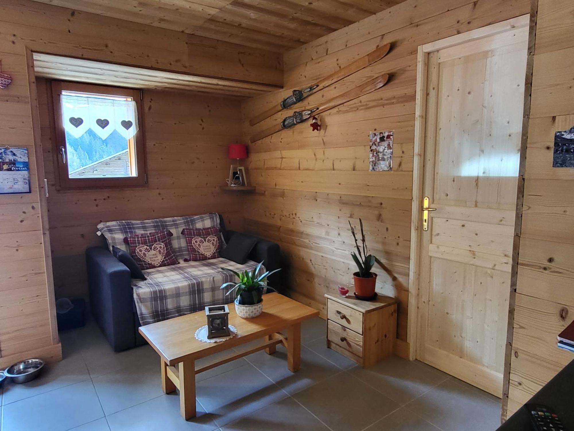 Appartement Cosy Face Aux Aravis เลอกรองด์บอร์นอง ภายนอก รูปภาพ