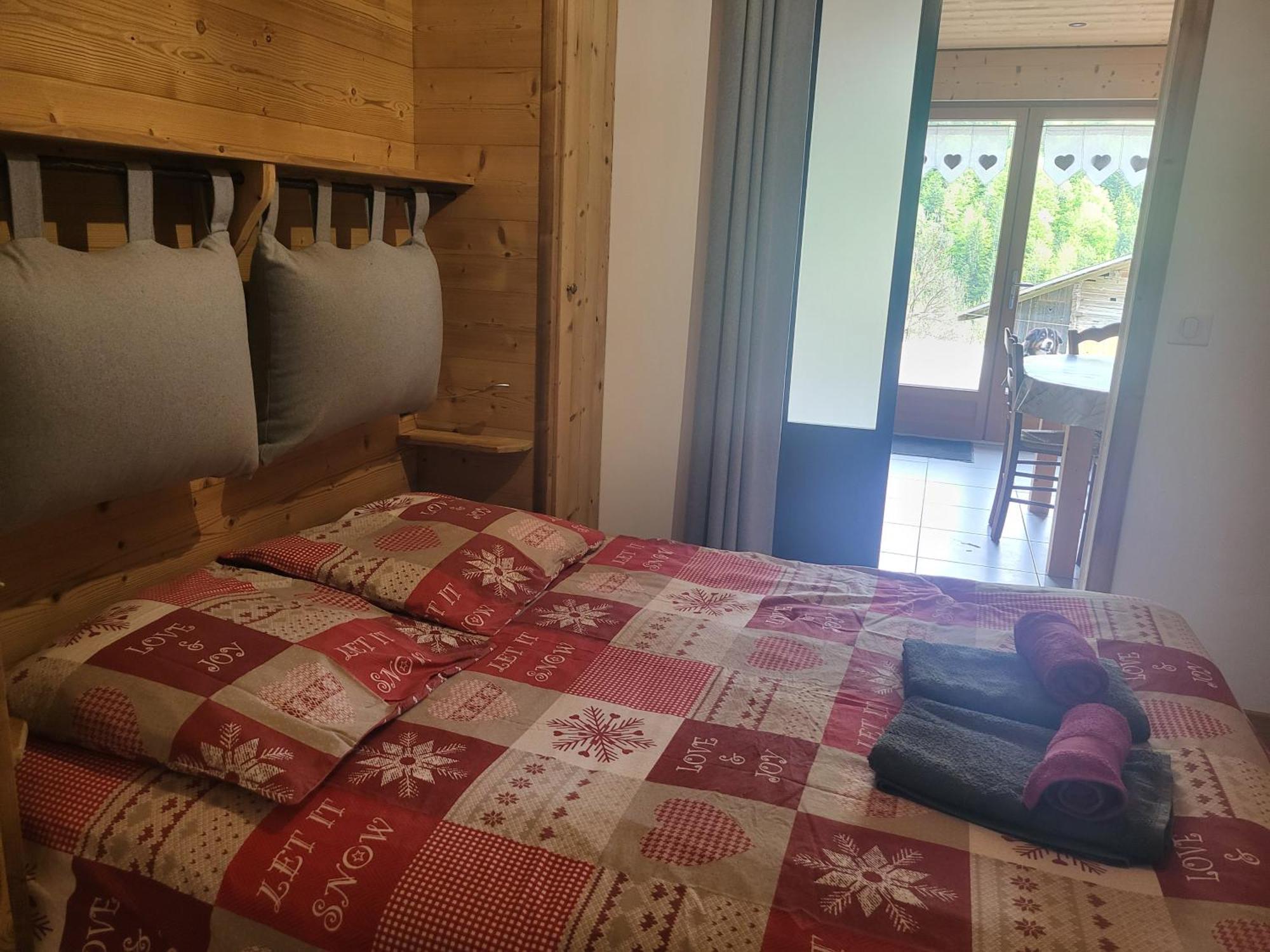 Appartement Cosy Face Aux Aravis เลอกรองด์บอร์นอง ภายนอก รูปภาพ